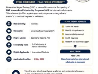 UNP International Scholarship 2026