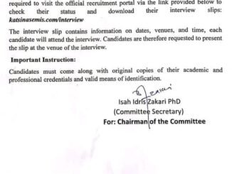 Katsina State Teachers Recruitment 2026