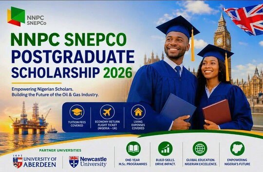 NNPC–SNEPCo Postgraduate Scholarship 2026
