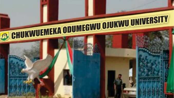 Chukwuemeka Odumegwu Ojukwu University Cut Off Mark for All Courses Chukwuemeka Odumegwu Ojukwu University Cut Off Mark for All Courses