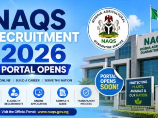NAQS Recruitment 2026